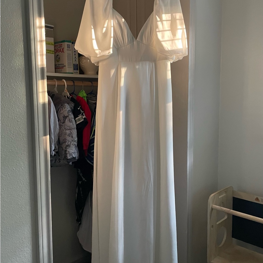David’s Bridal wedding dress-NWT